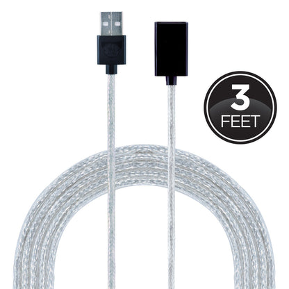 GE 3ft. 2-in-1 Micro USB Charging Cable with Lightning Adapter, Silver