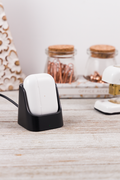 Cordinate Wireless Charging Station for Airpods and Airpods Pro, Charcoal