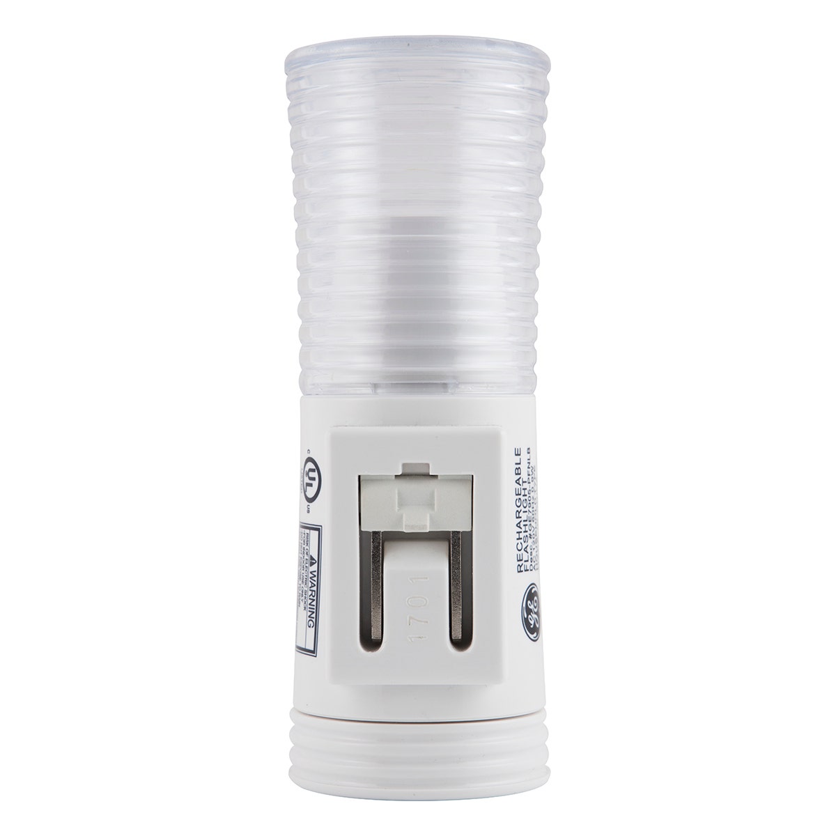 GE 3-in-1 Rechargeable Power Failure Light Sensing LED Night Light, White