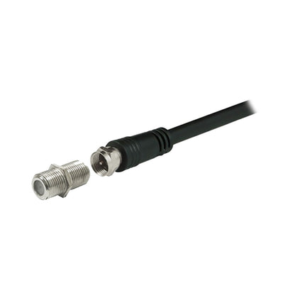 GE Coaxial Cable Extension Adapters, F-Type Connectors, 2 Pack