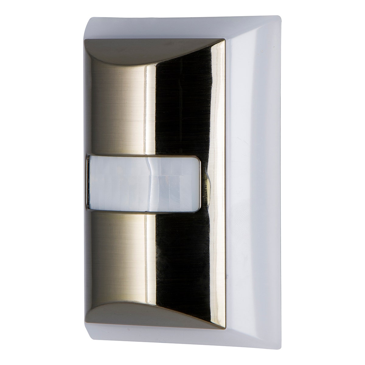 GE CoverLite Light Sensing Motion-Boost LED Night Light, Silver