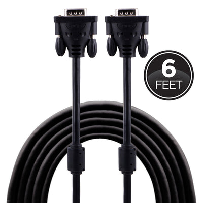 Philips 6 ft. VGA/SVGA Cable, Black