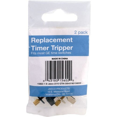 Jasco Replacement Timer Tripper, 2 Pack, Black/Silver