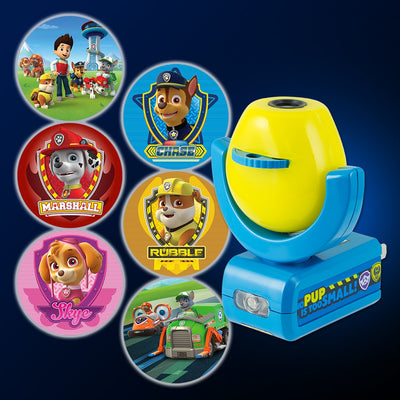 Projectables Nickelodeon Paw Patrol Light Sensing 6-Image LED Night Light, Blue