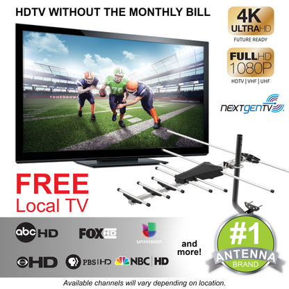 GE UltraPro Outdoor Yagi TV Antenna