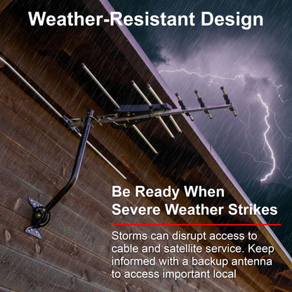 GE UltraPro Outdoor Yagi TV Antenna