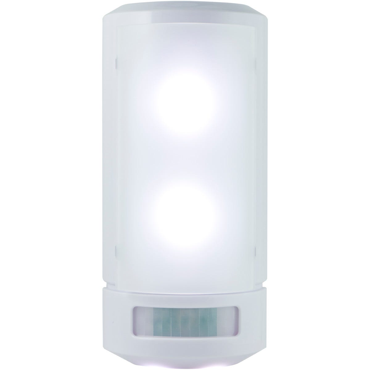 GE Battery Operated Motion-Sensing LED Wall Sconce, White