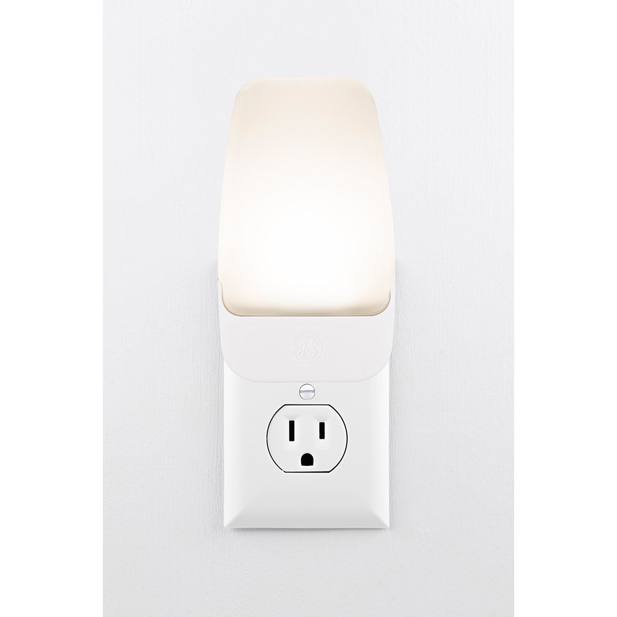 GE Light Sensing LED Night Light, 2 Pack, White