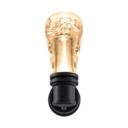 GE Vintage Light Sensing LED Night Light, Black