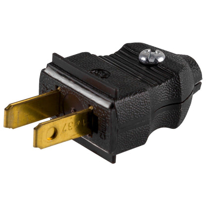 GE Quick Wire Plug, 2 Pack, Brown