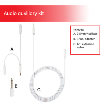 GE Home Electrical Headphone Adapter Kit