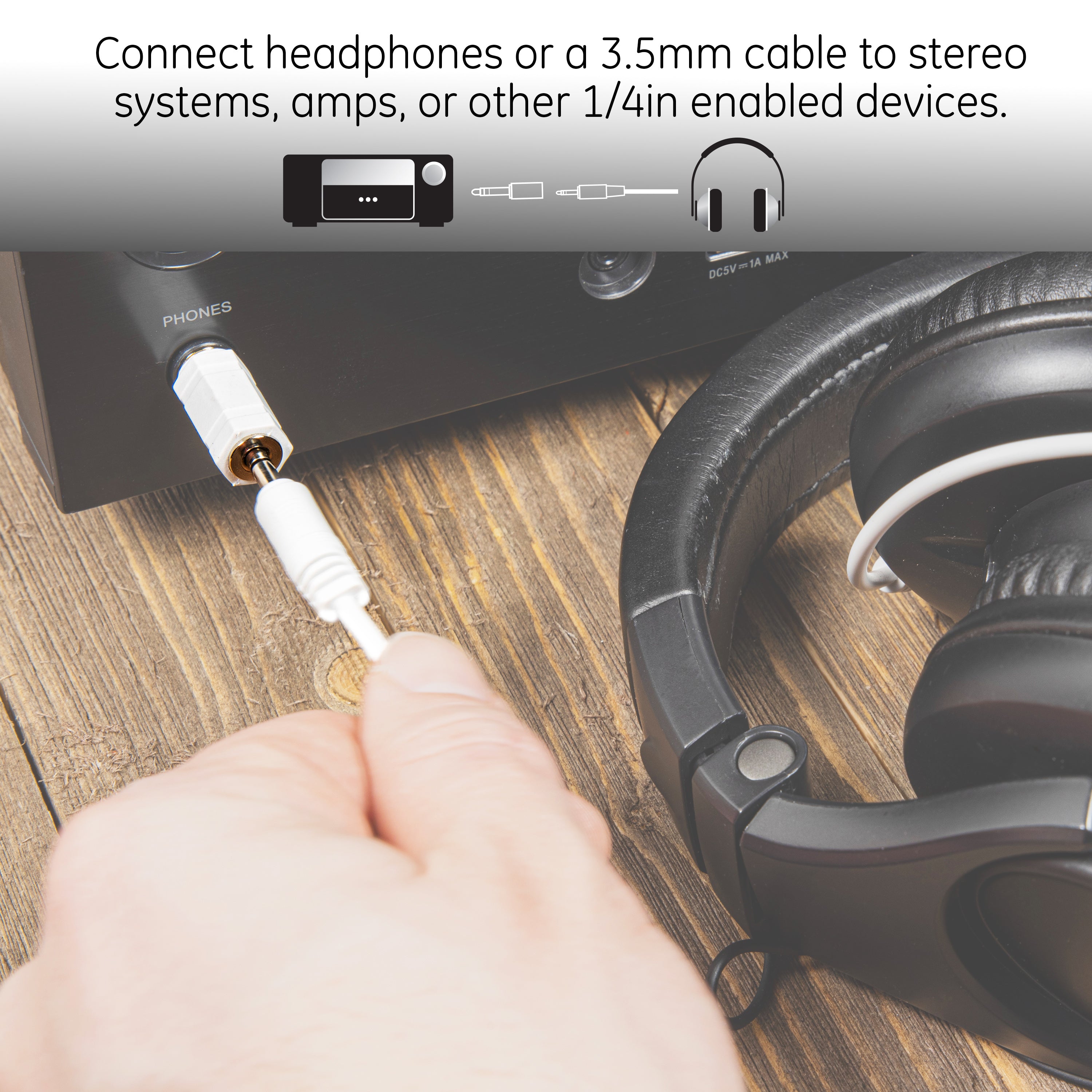 GE Home Electrical Headphone Adapter Kit