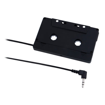 Philips Universal Cassette Adapter with 3.5mm Audio Jack, Black