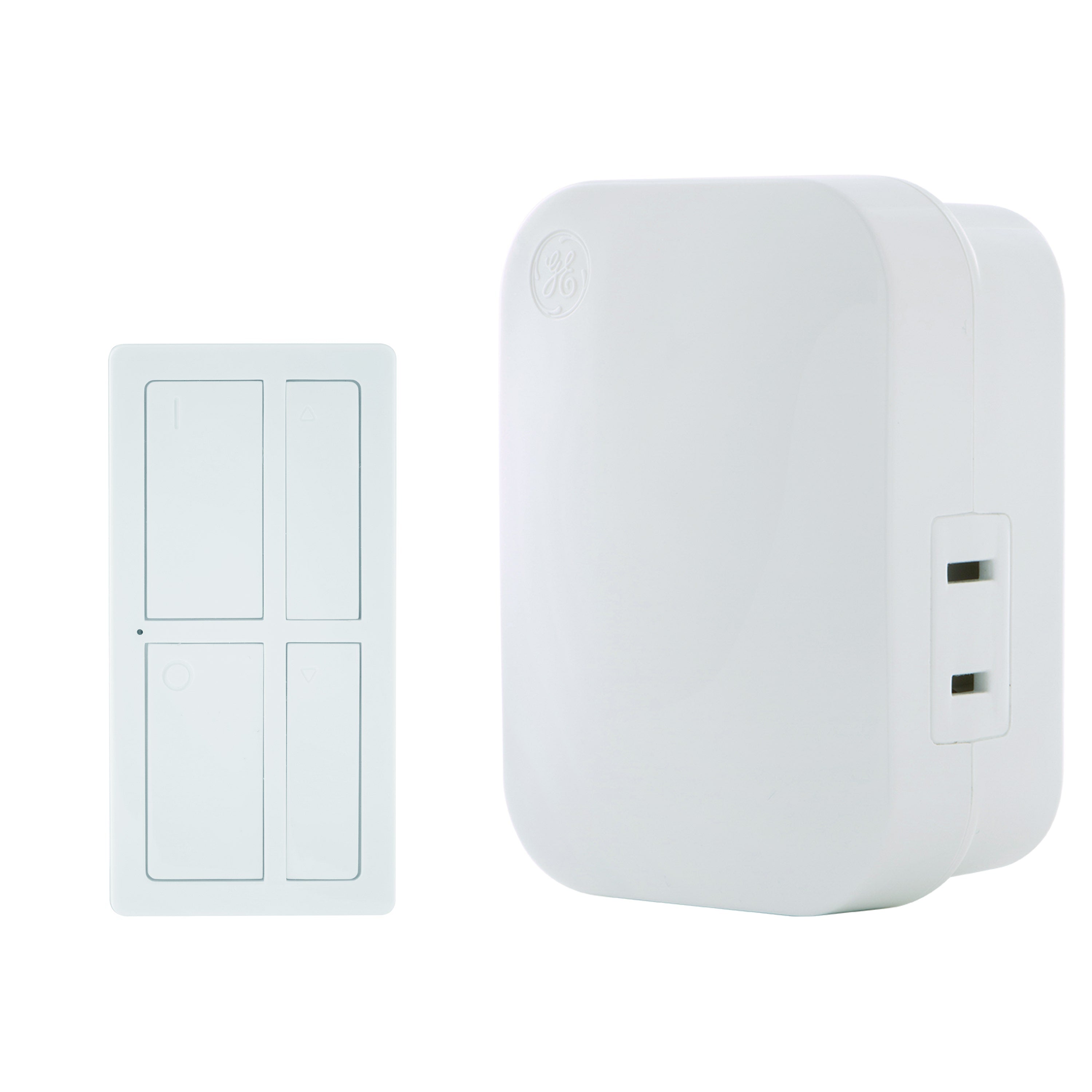 GE mySelectSmart Wireless Remote with Dimming Lighting Control, White