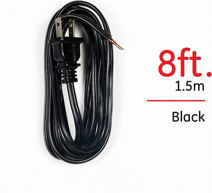 Power Gear 8ft. Polarized Replacement Lamp Cord, Black