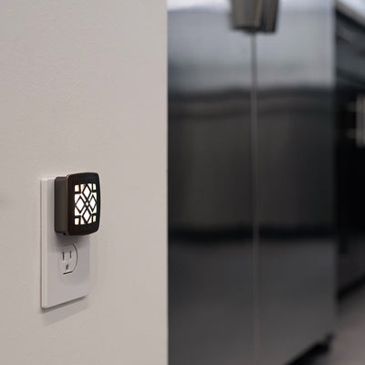 GE CoverLite Light Sensing LED Night Light, Oil-Rubbed Bronze