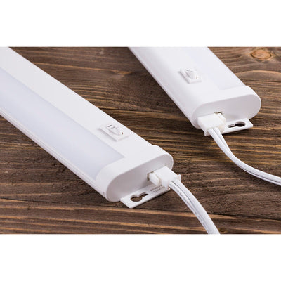 UltraPro 48in. Under Cabinet Light Fixture Linking Cord, White
