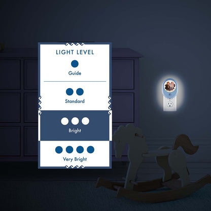 Disney Frozen II Motion-Sensing Light Sensing LED Night Light, Blue