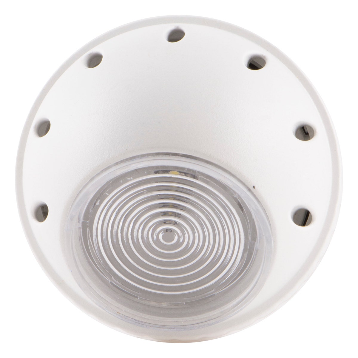 GE Light Sensing Rotating LED Night Light, White