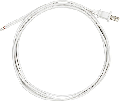 Power Gear 8ft. Polarized Replacement Lamp Cord, White