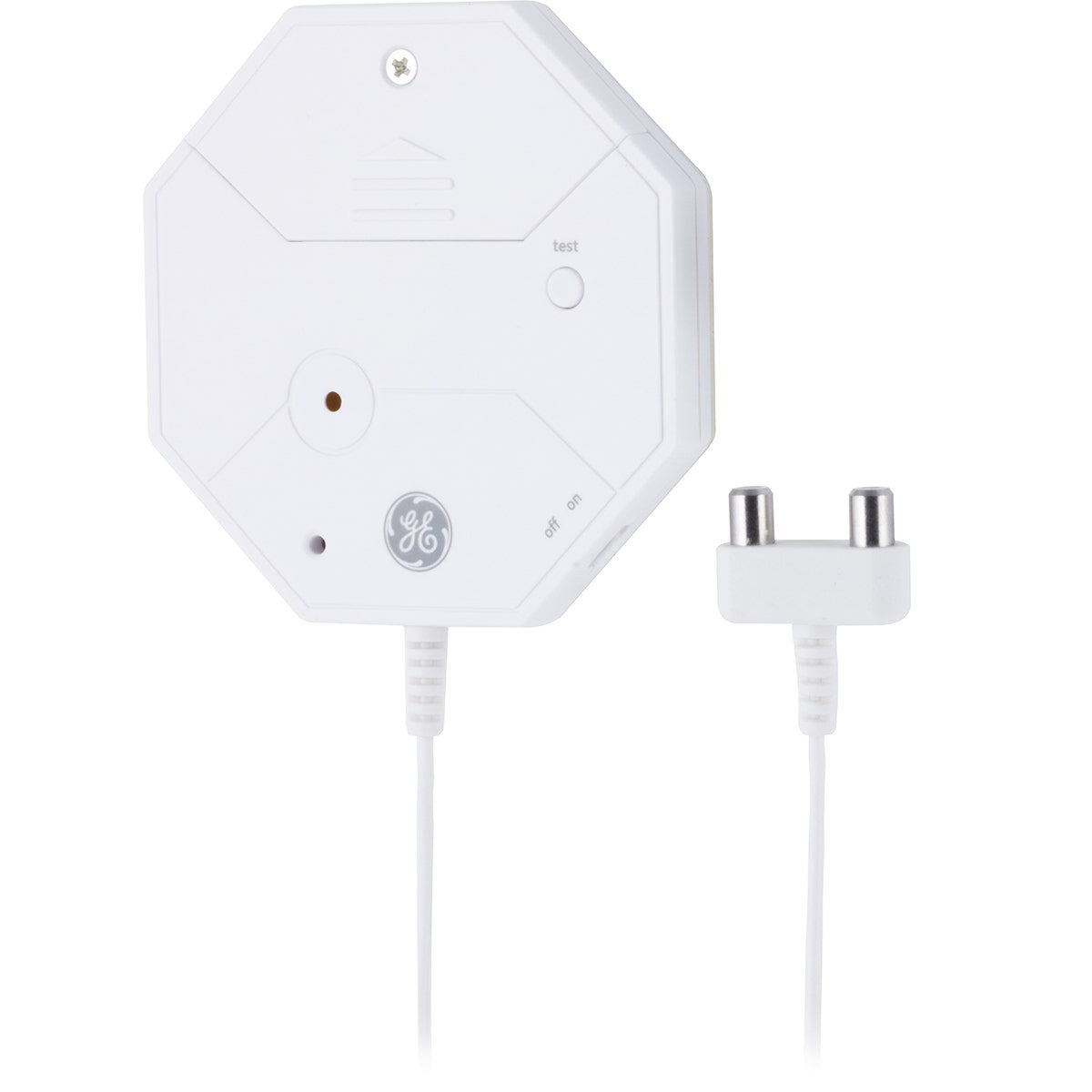 GE Personal Security Water Leak Detection Alarm, White