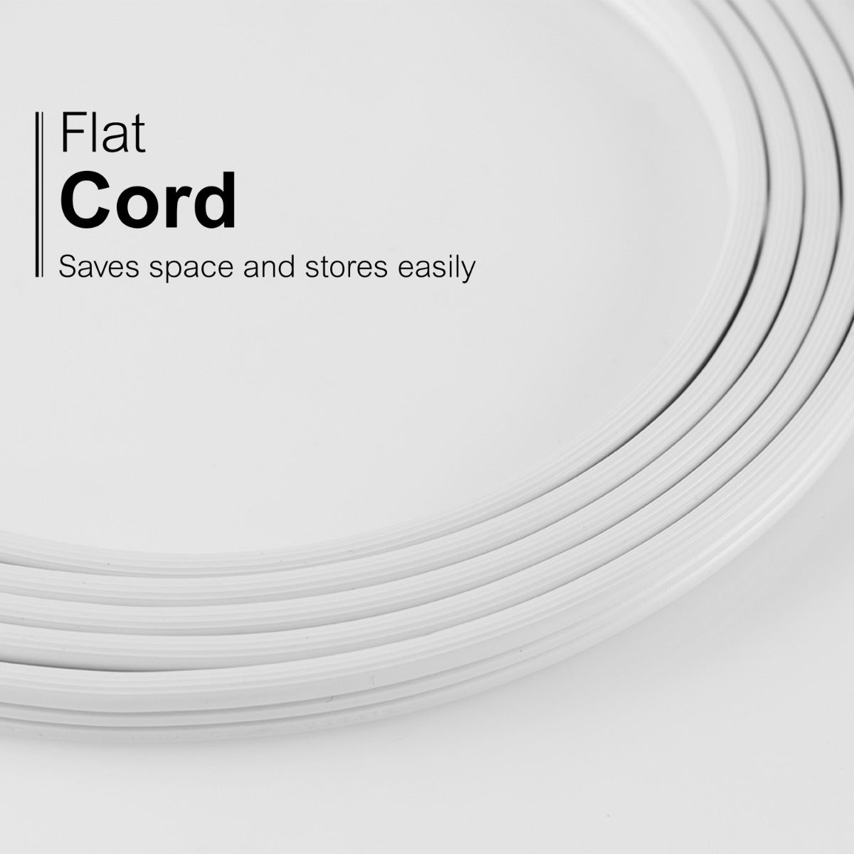 GE 3-Outlet 3ft. Extension Cord  with Right-Angle Plug, White
