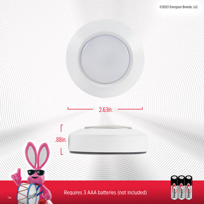 Energizer Battery Operated LED Puck Light