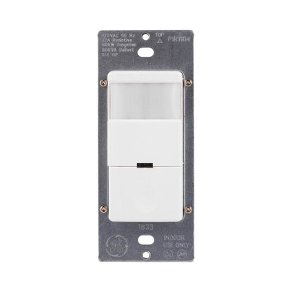 GE UltraPro In-Wall Motion Sensing Switch, White