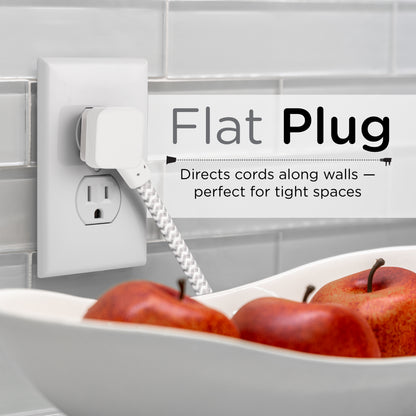 Cordinate 4ft. 2 Outlet, 2 USB Port Extension Cord