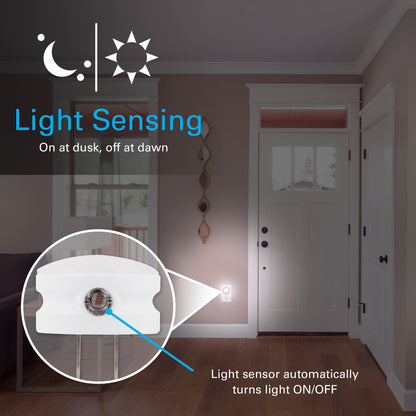 Lights by Night LED GLO Dot Night Lights, 6 Pack