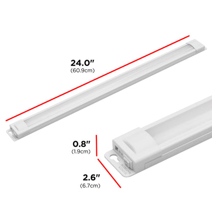 UltraPro 24in. Linkable Plug-In LED Light Fixture, White
