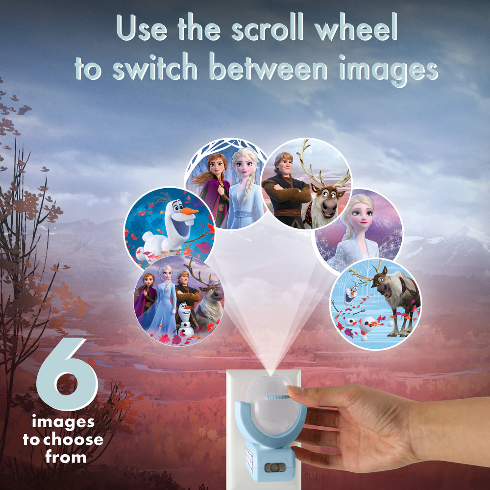 Projectables Disney Frozen 2 LED Projector Night Light – Jasco