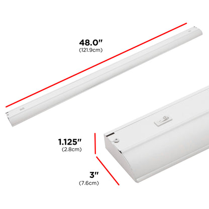UltraPro 48in Direct Wire LED Light Fixture with White White