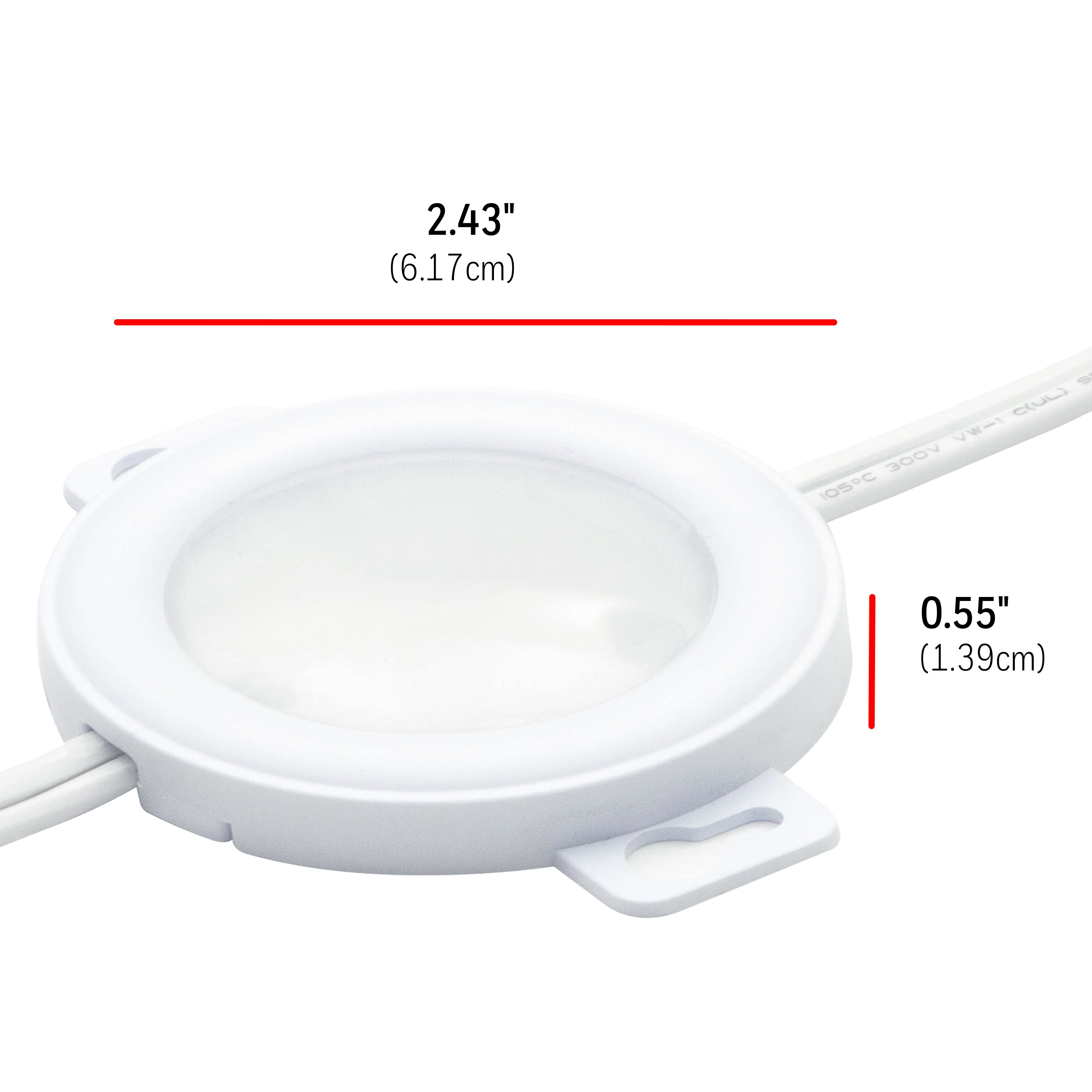 UltraPro Basic LED Puck Lights, 3pk