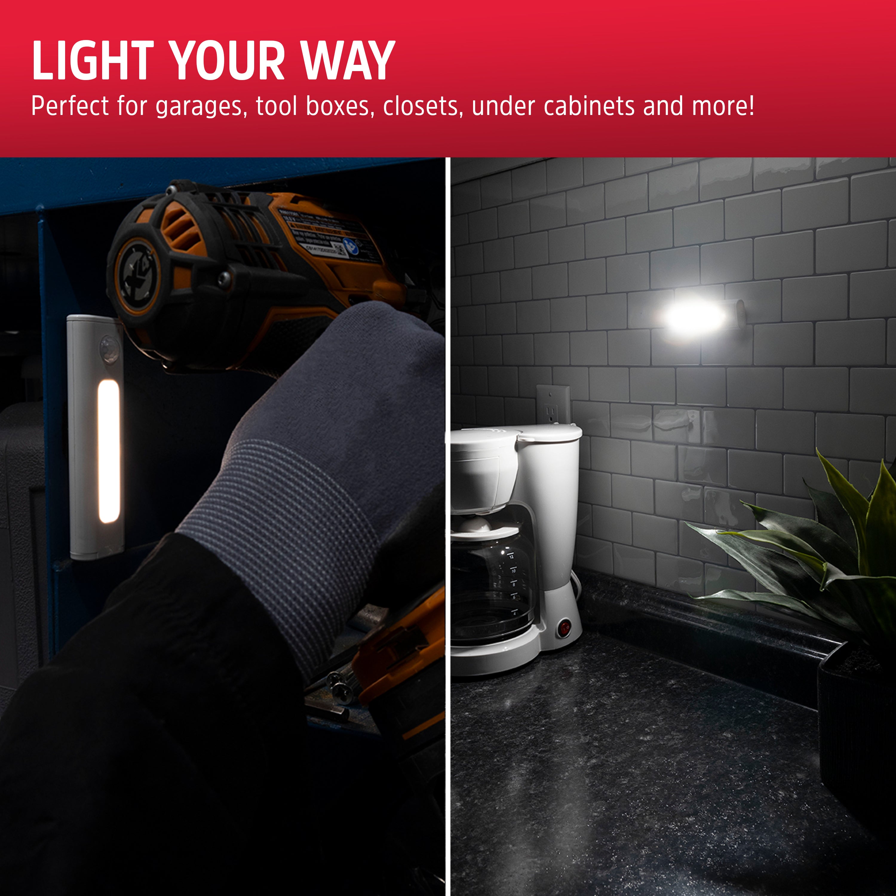 Energizer Motion-Sensing Magnet Mount Stick Light