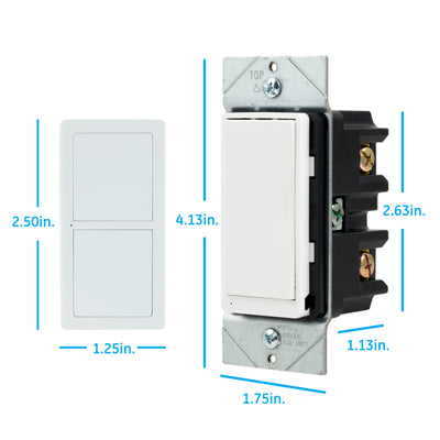mySelectSmart In-Wall Switch with Wireless Remote