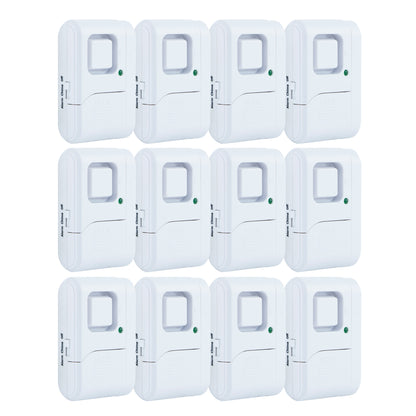 UltraPro Personal Security Window and Door Alarm, 12 Pack