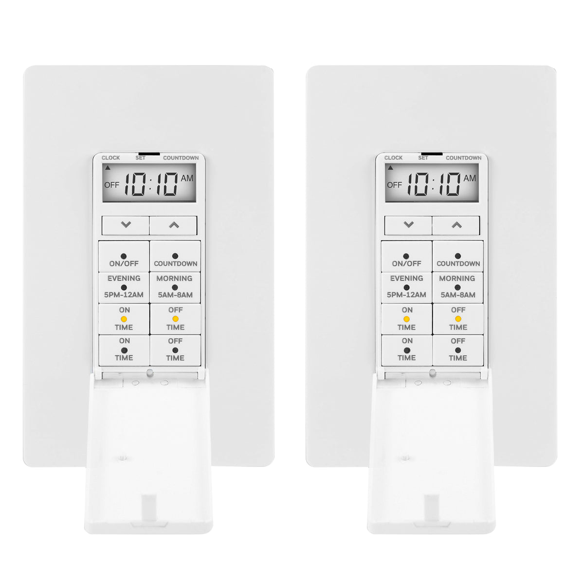 UltraPro In-Wall Digital Timer, 24hr, 2pc Multipack of 40955