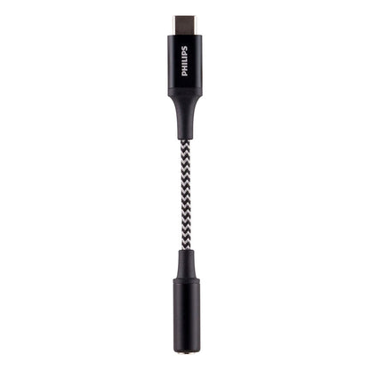 Philips USB-C to 3.5mm Adapter, Black
