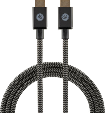 GE-branded UltraPro Premium Certified High-Speed HDMI Cable with Ethernet, 6ft.