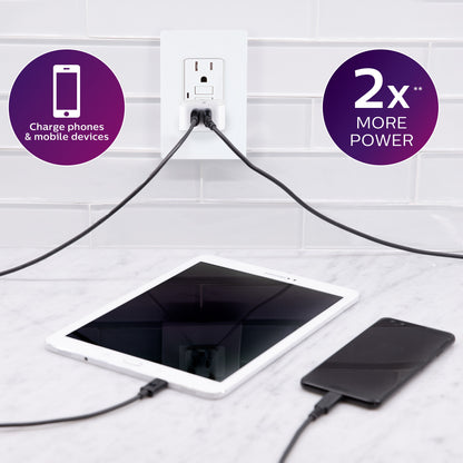 Philips 2-USB Wall Charger, White