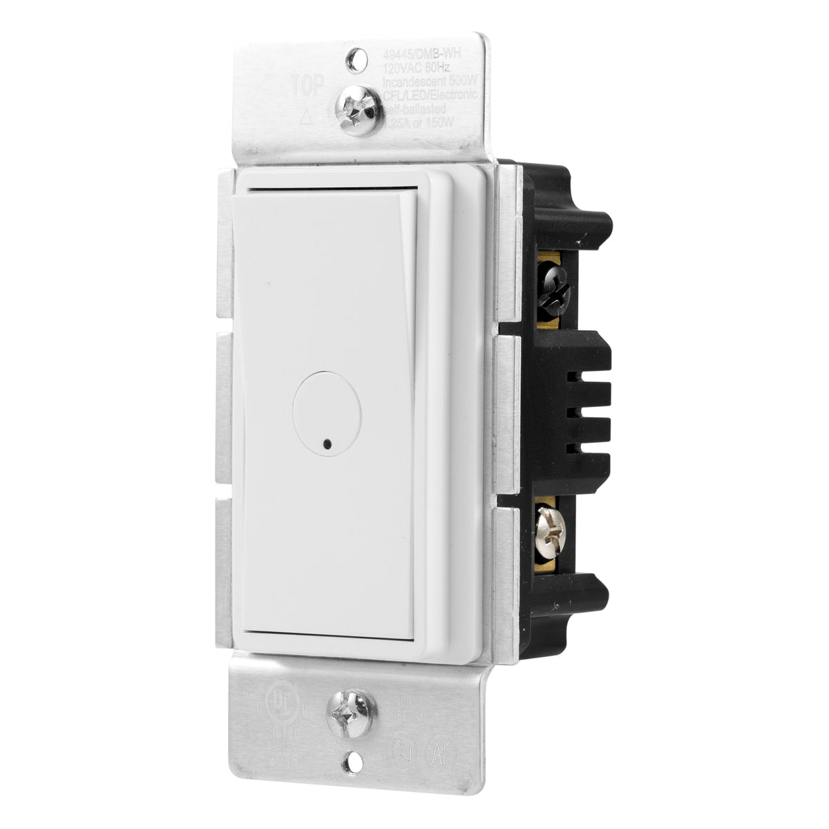 UltraPro MyBright In-Wall Dimmer, White