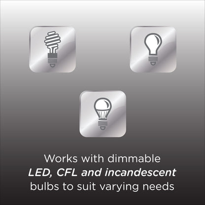 UltraPro MyBright In-Wall Dimmer, White