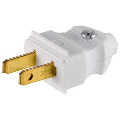 GE Quick Wire Plug, 2 Pack, White