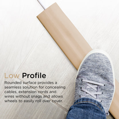 Cordinate Cable Management Floor Cover, 6ft.