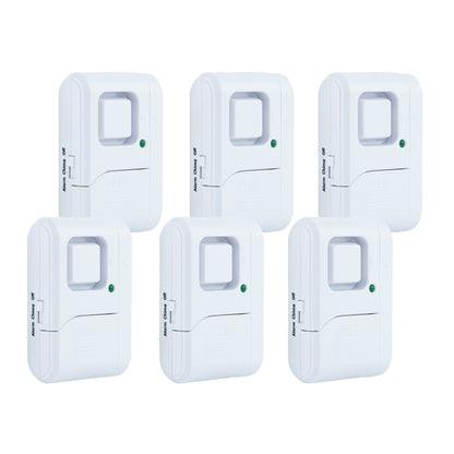 UltraPro Battery-Operated Magnetic Window Alarm 6 pack