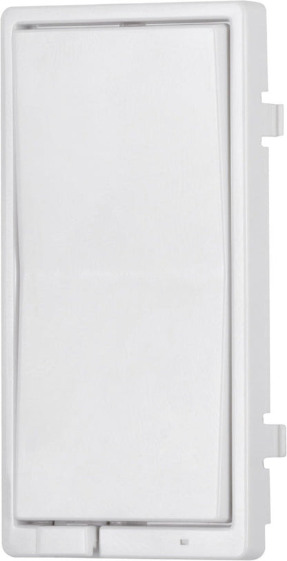 Jasco Interchangeable Paddle with Air Gap for Switches, Dimmers, or Fan Controls (GE, Enbrighten, Jasco, & UltraPro Z-Wave Compatible), White