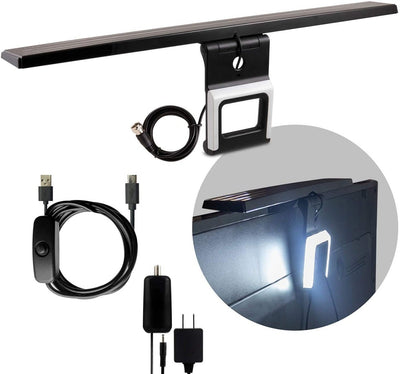 GE Enlighten HD Amplified Antenna with Bias LED Lighting, Black