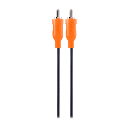 Philips 6 ft. Digital Audio SPDIF and Subwoofer Cable, Black