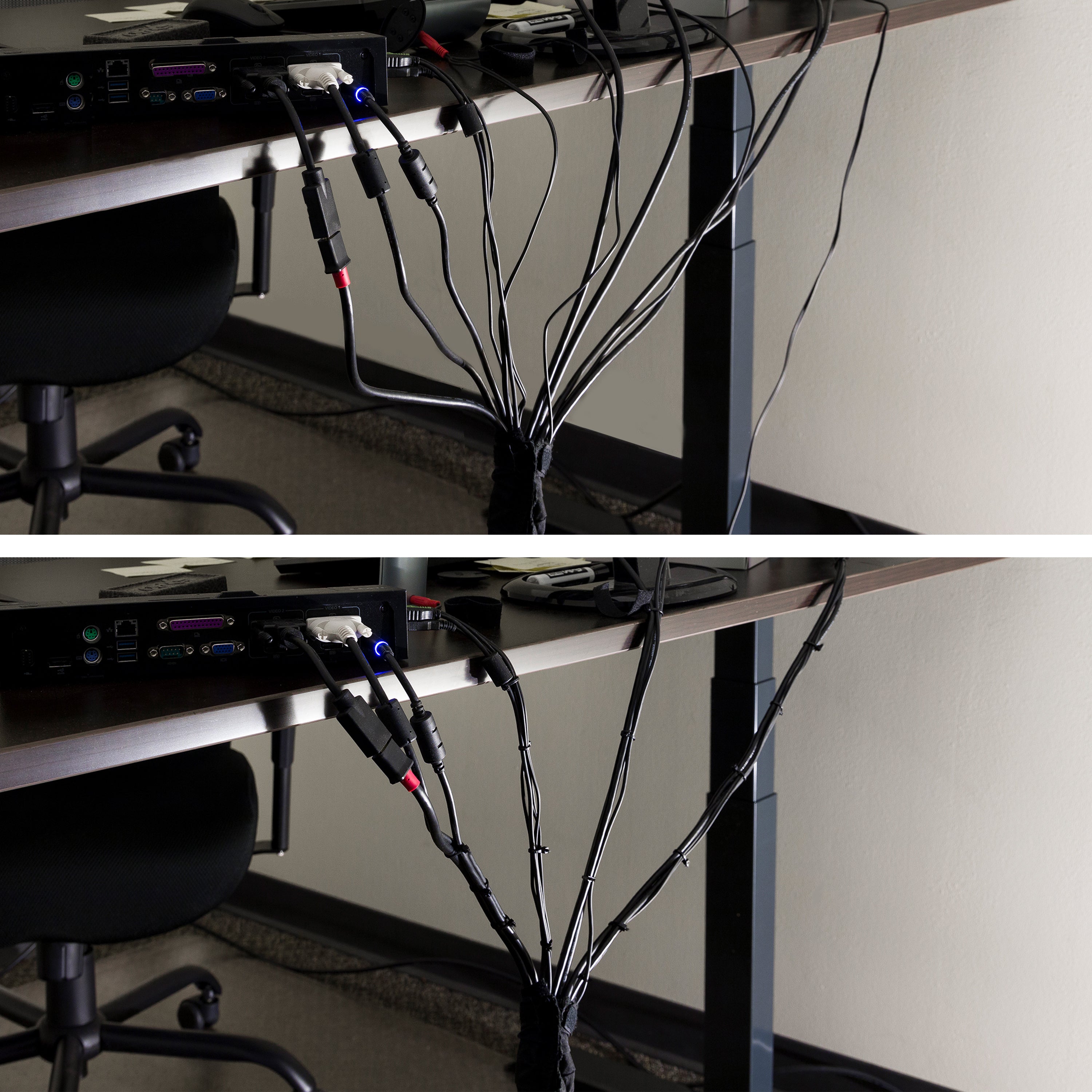 Power Gear Plastic Cable Ties, Clear, 8in, 100pk